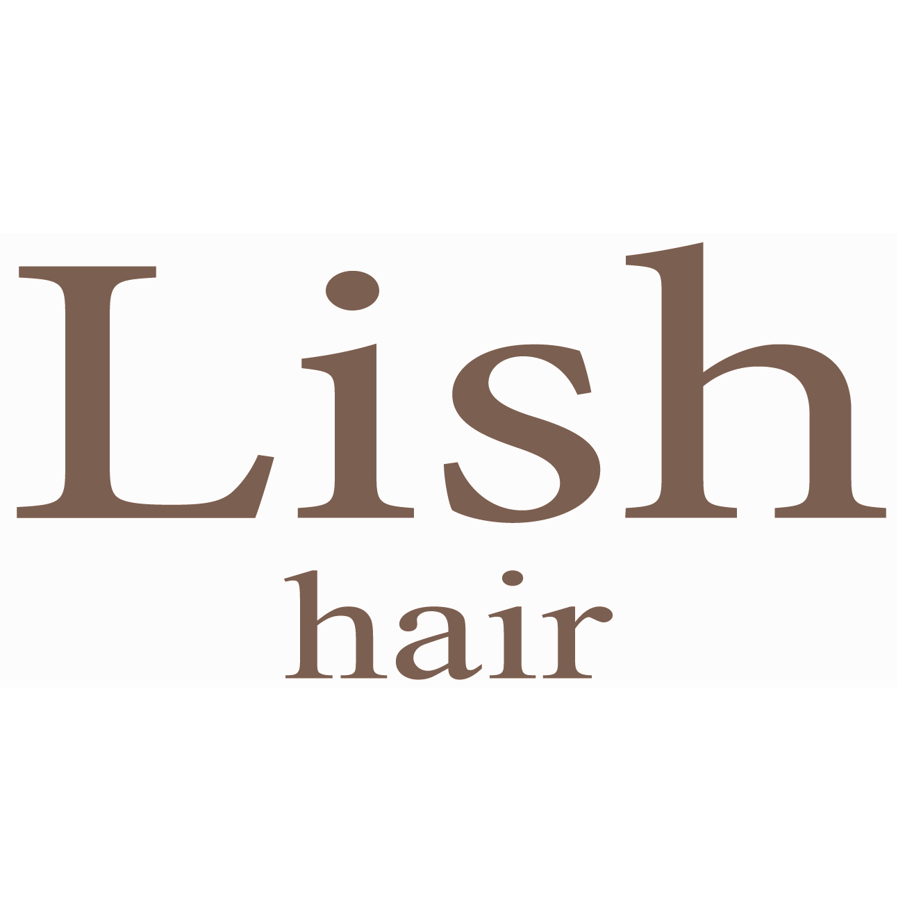 Lish hairロゴ